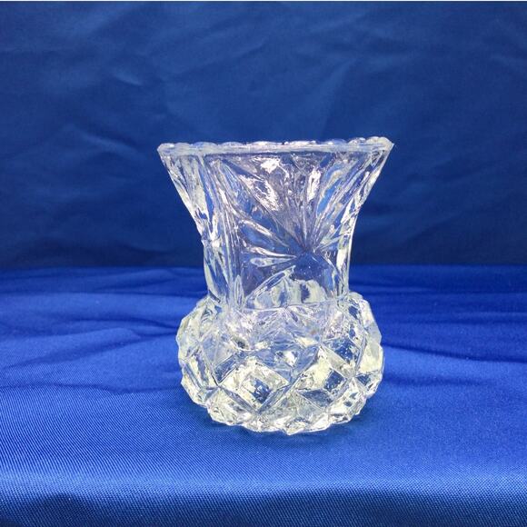 Vintage Crystal Toothpick Holder - Picture 2 of 8
